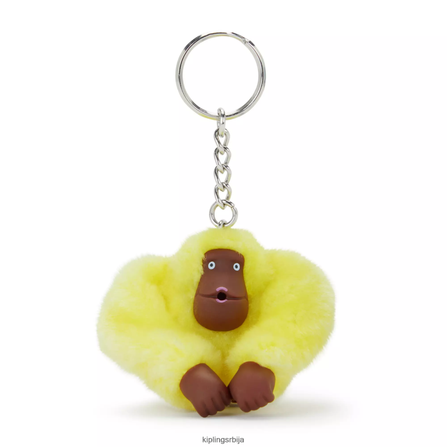 Прибор свен мали привезак за кључеве мајмуна RRJTP8665 Kipling Жене сунчева светлост жута