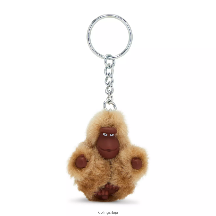 Прибор свен екстра мали привезак за кључеве RRJTP8714 Kipling Жене карамел беж