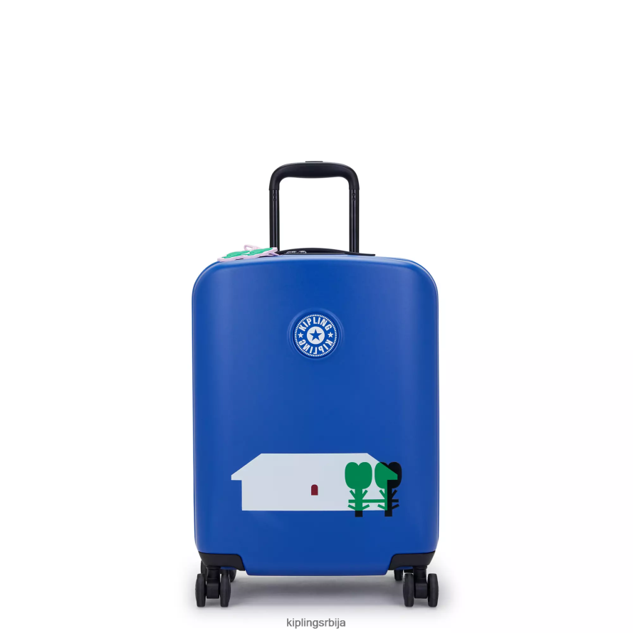 "торбе" радозналост мали мињу ким пртљаг на 4 точка RRJTP8512 Kipling Жене мињу мулти принт