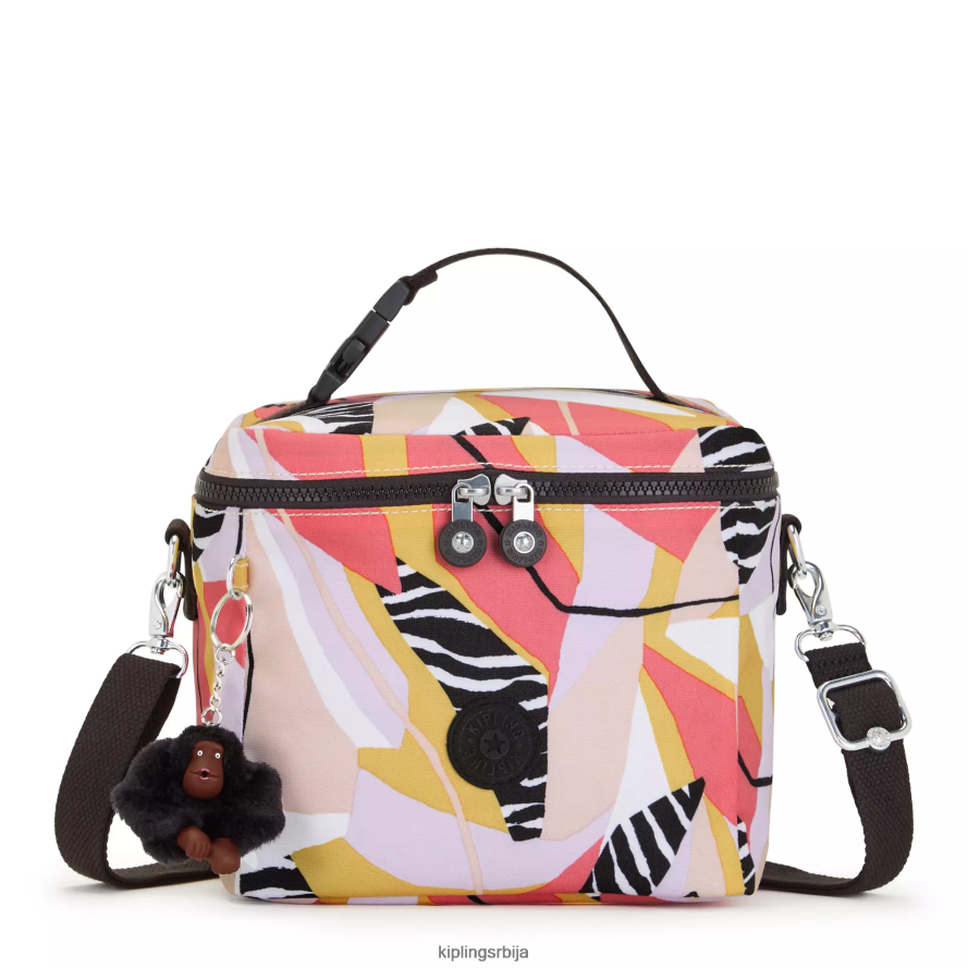 "торбе" Грахам штампана торба за ручак RRJTP8624 Kipling Жене апстрактно одсуство