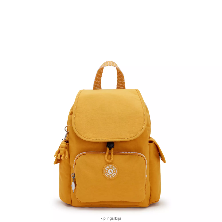 "торбе" градски пакет мини ранац RRJTP8411 Kipling Жене брза жута