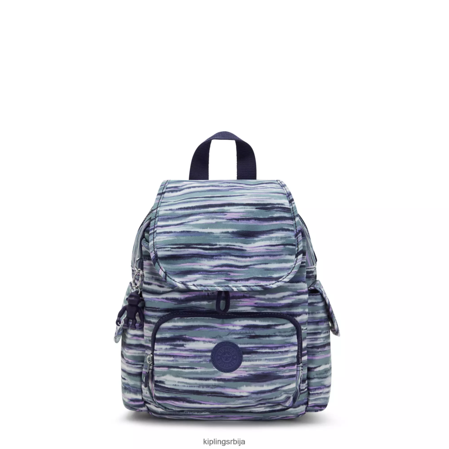 "торбе" цити пацк мини штампани ранац RRJTP8497 Kipling Жене пруге четкице
